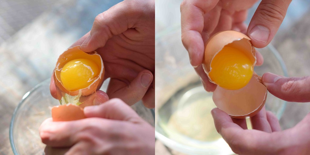 how to separate egg yolk